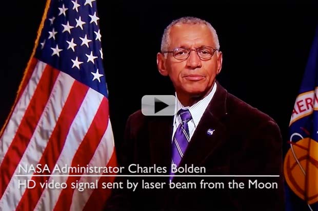 First HD Video To Moon And Back At 622 MBS Per Second