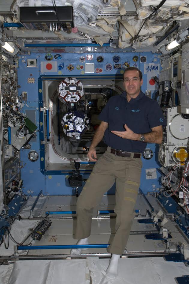 Rick Mastracchio: SPHERES Experiment