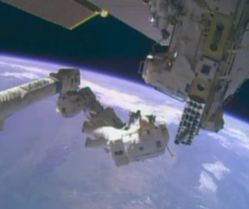 Mike Hopkins on Space Station's Robotic Arm