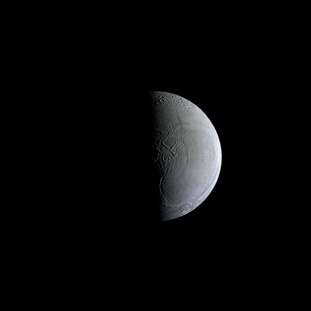 Frozen in Time: Saturn's Enceladus
