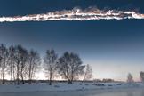 The Chelyabinsk meteor streaked through the sky in February, injuring hundreds, damaging buildings, and bringing attention to the Earth as a potential target for rocky space bodies.