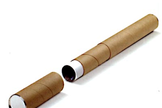 A telescoping mailing tube
