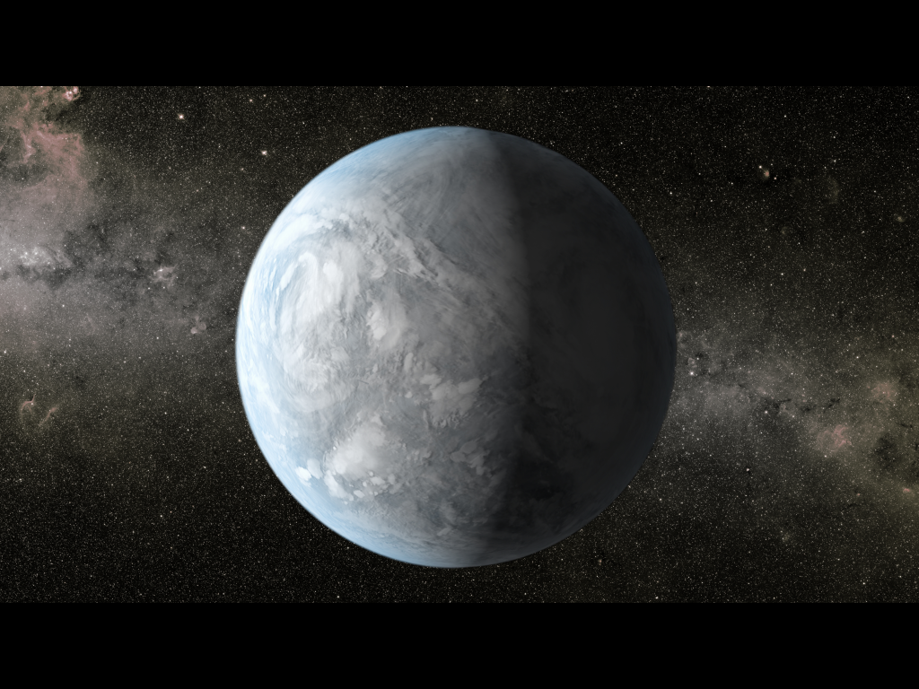 Kepler-62e: Super-Earth & Possible Water World 