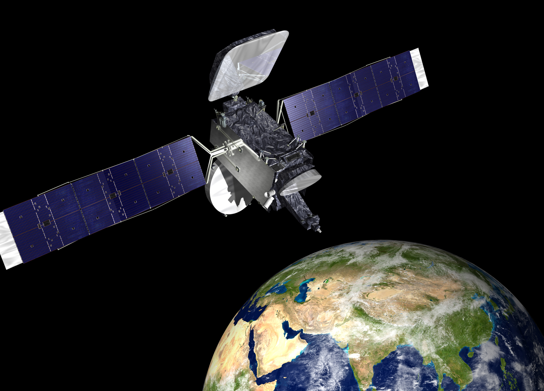 Thaicom 6 Satellite: Artist's Illustration