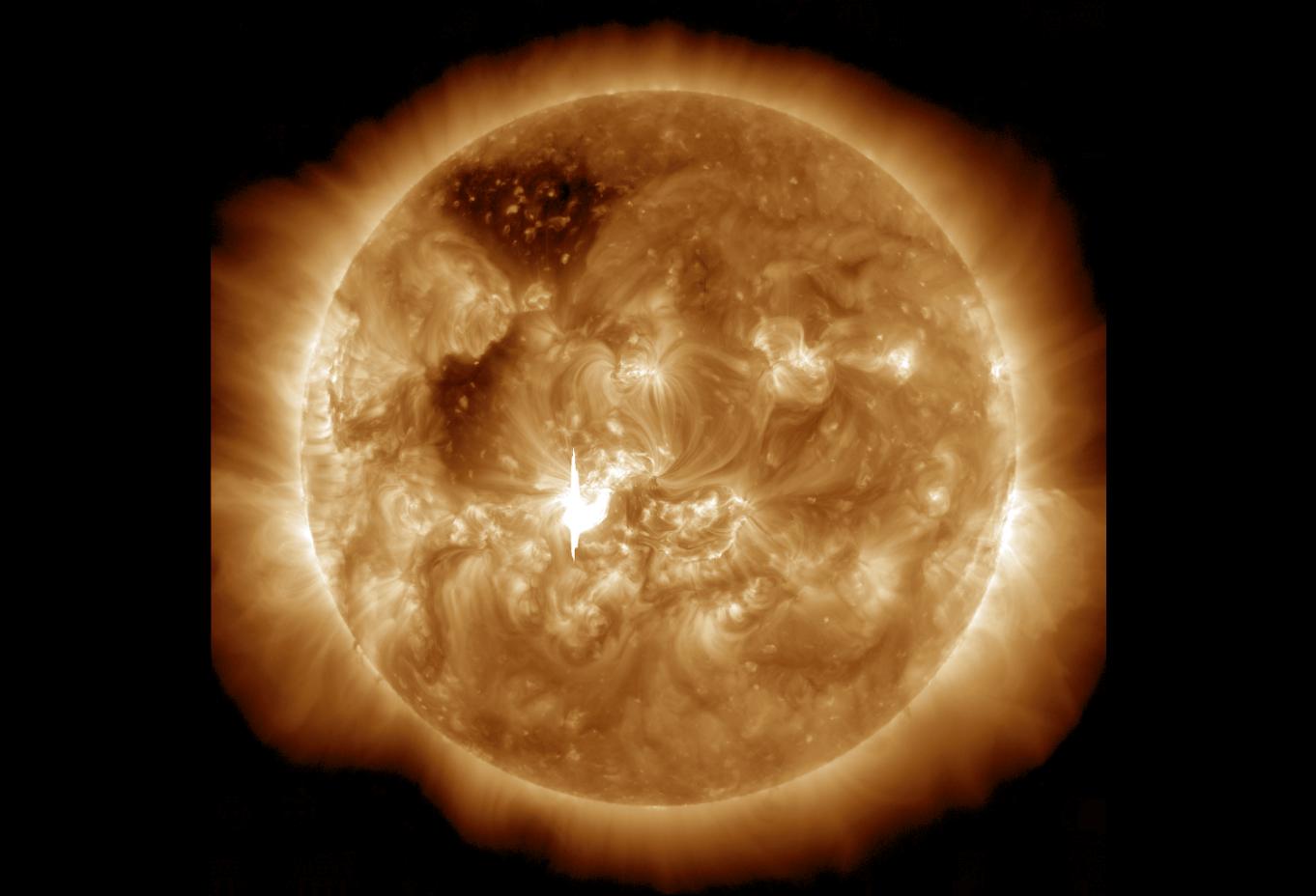M7.2 Solar Flare on Jan. 7, 2014