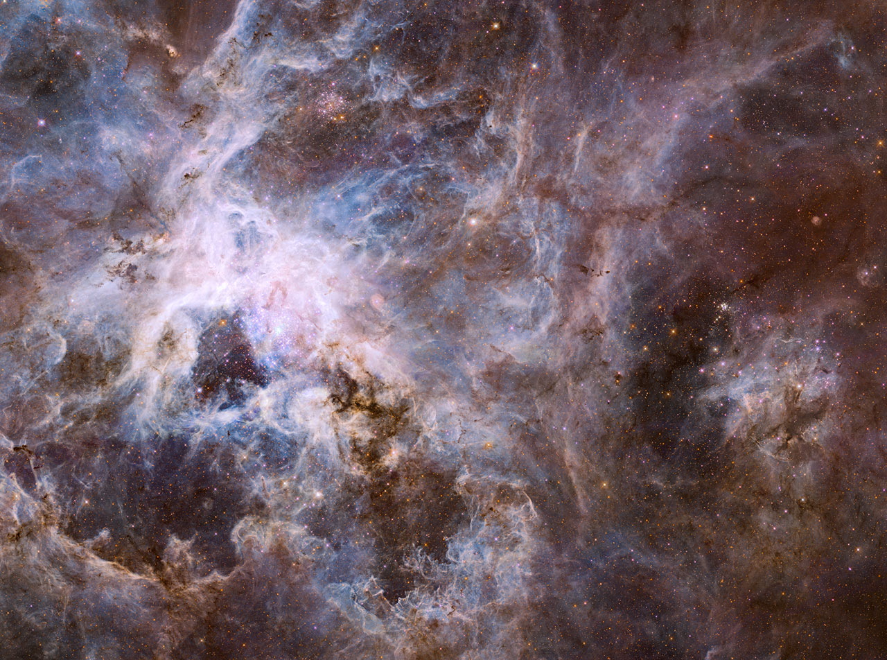 Hubble Optical View of the Tarantula Nebula