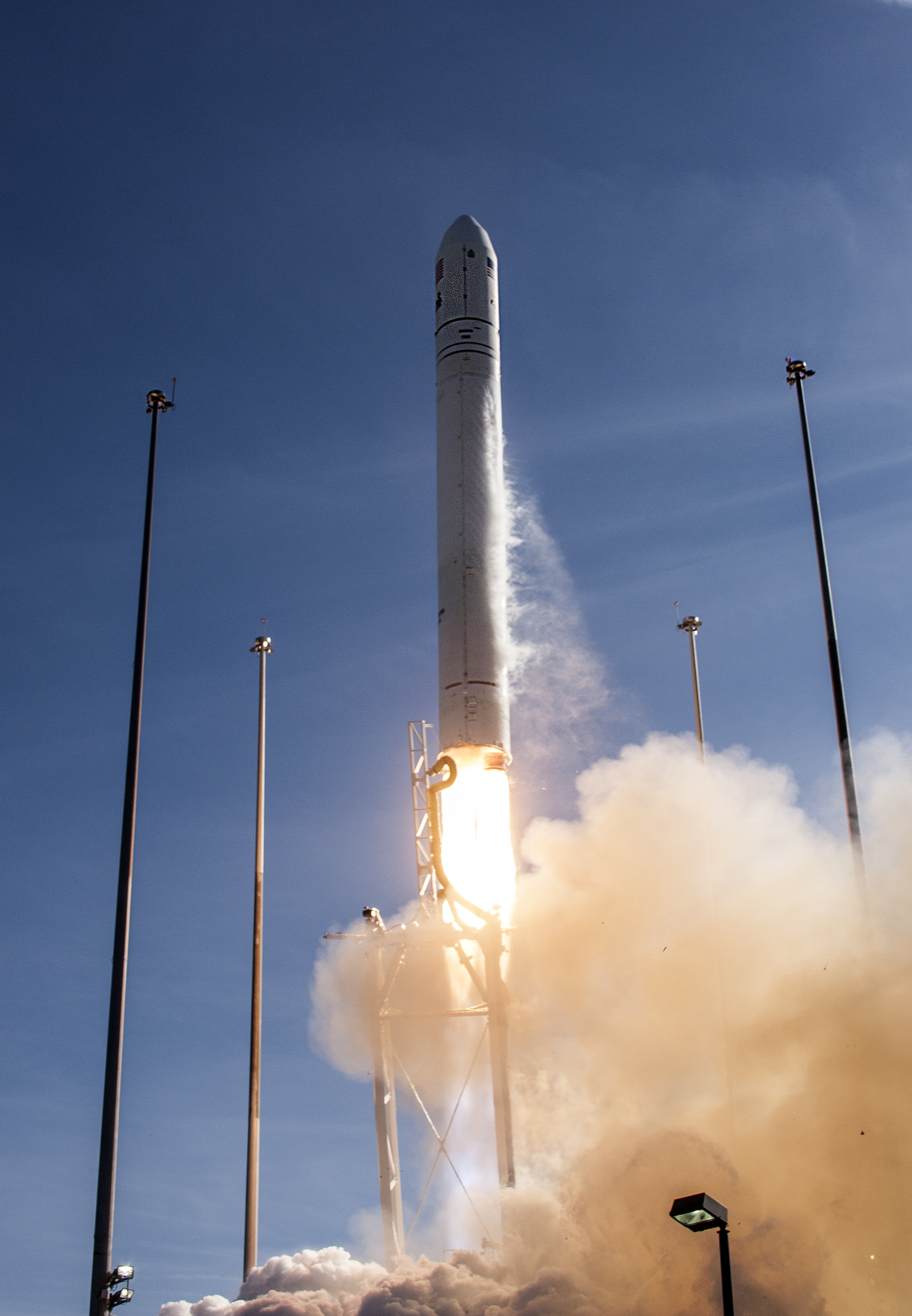 Antares Rocket Lift Off: Jan. 9, 2014