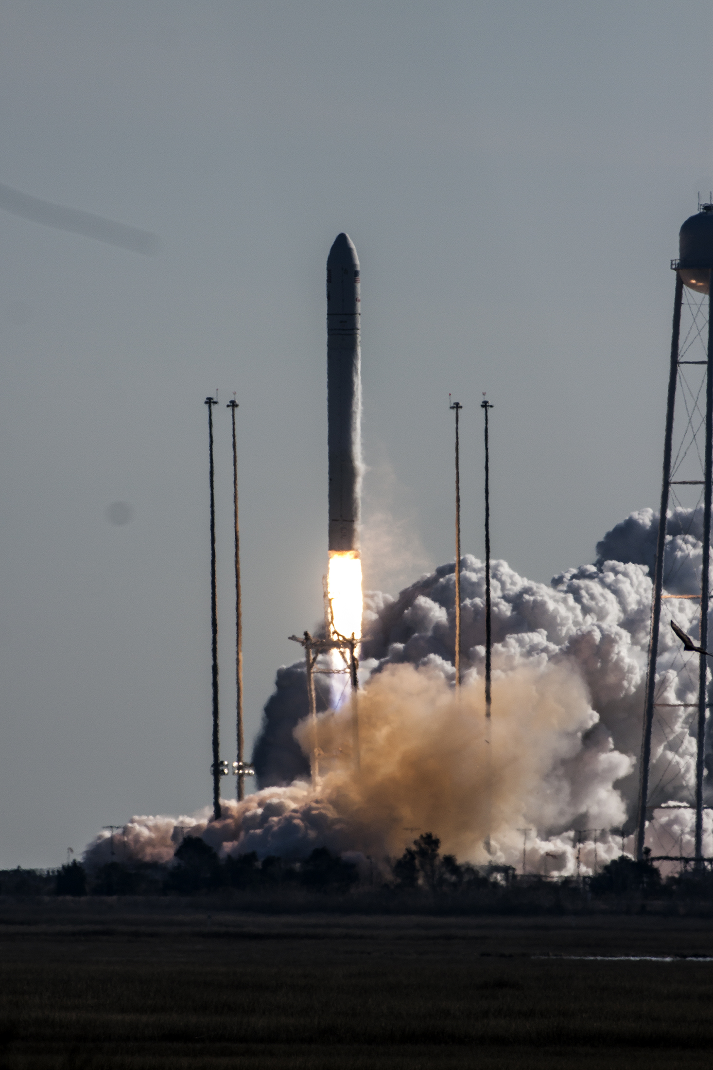 Antares Lifts Off with Orb-1 Mission: Jan. 9, 2014
