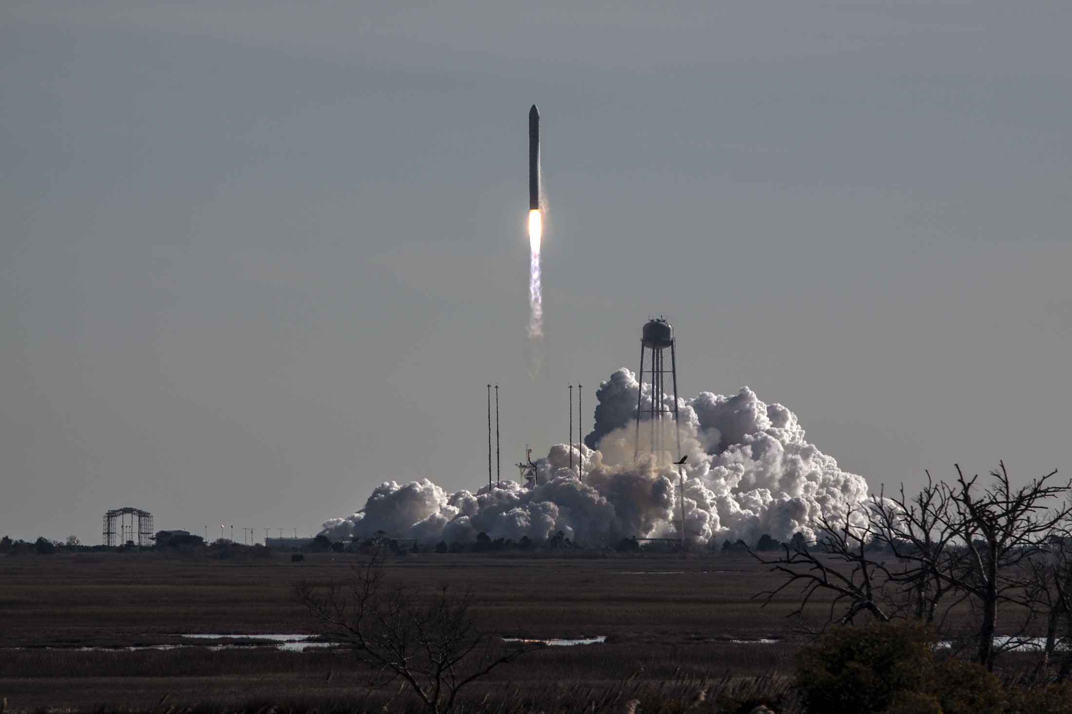 Launch of Antares: Jan. 9, 2014