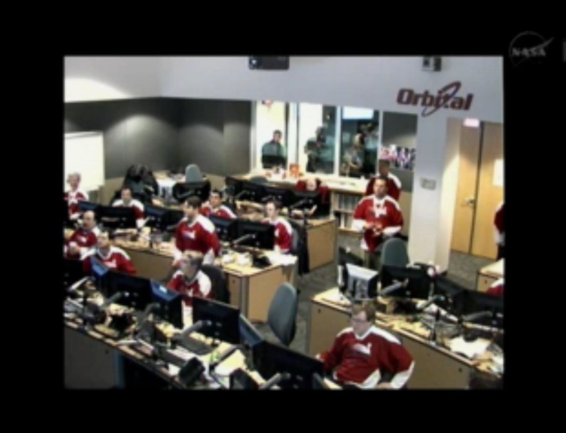 Orbital Sciences Cygnus Mission Control: Jan. 12, 2014