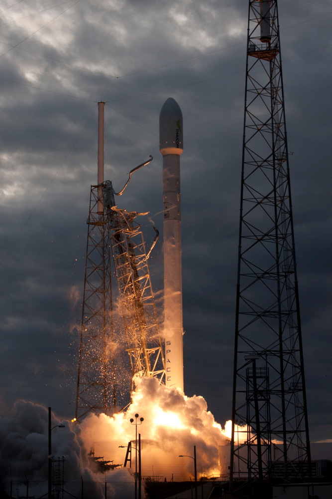 THAICOM 6 Falcon 9 GEO Transfer Mission Launch