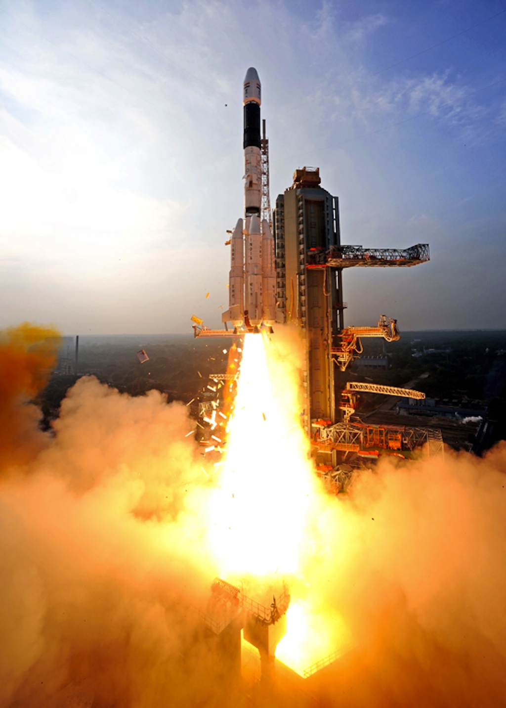 Lift Off! GSLV-D5 Launches with GSAT-14