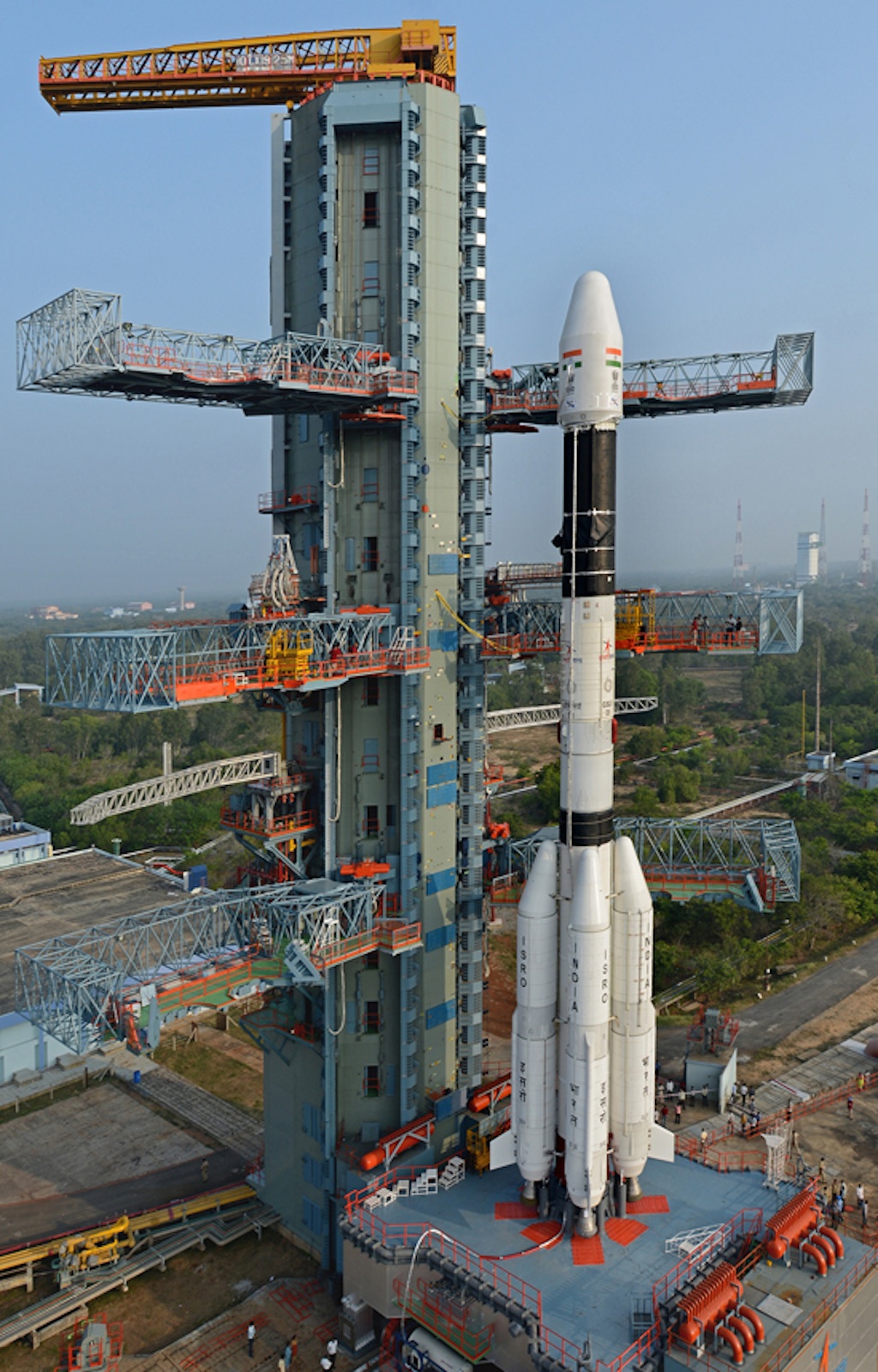 GSLV-D5 Rocket at Second Launch Pad