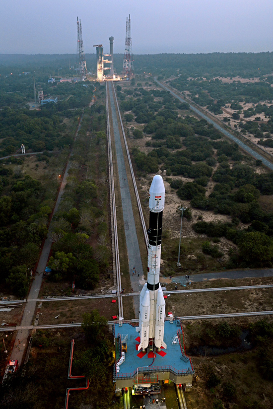 India’s GSLV-D5 Rocket Moves to Launch Pad