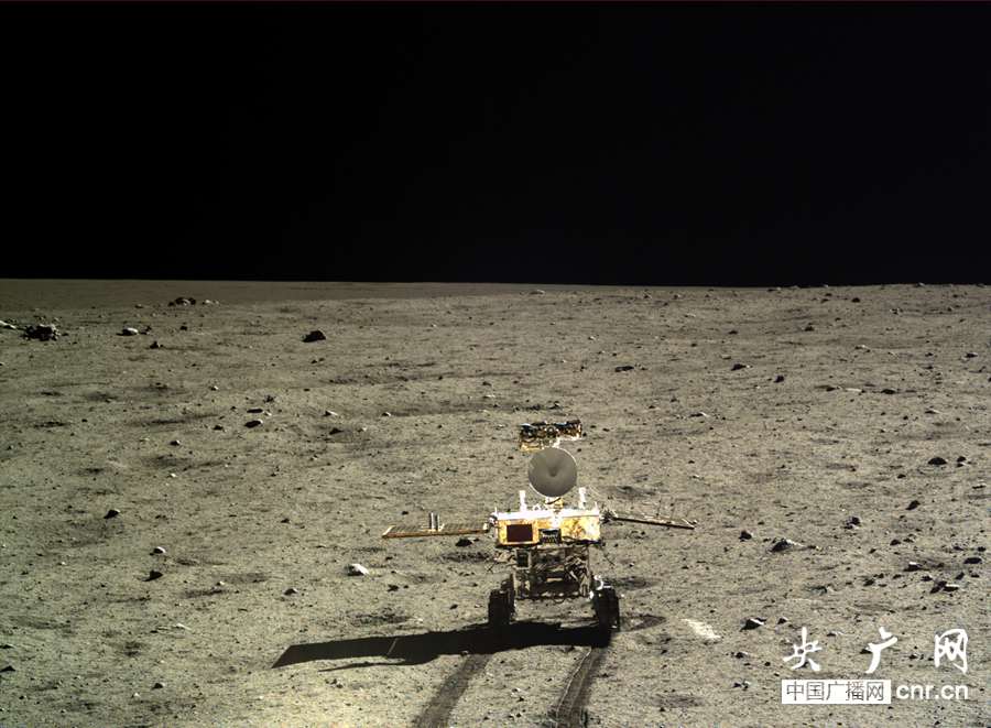Yutu Rover on Duty