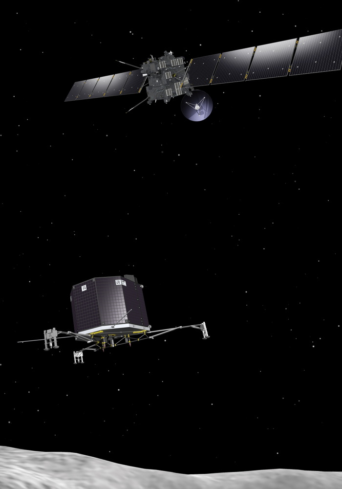 Rosetta and Philae at Comet