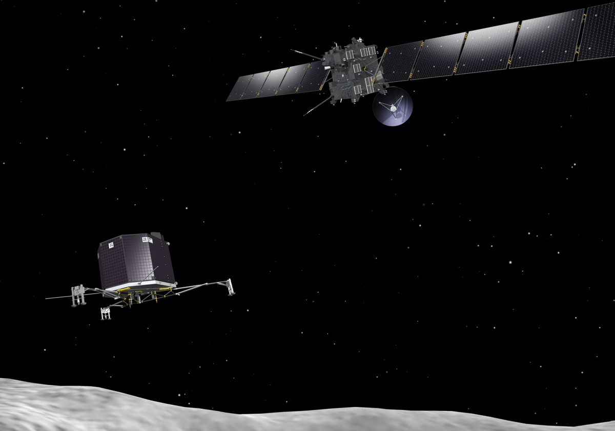 Rosetta and Philae at Comet #2