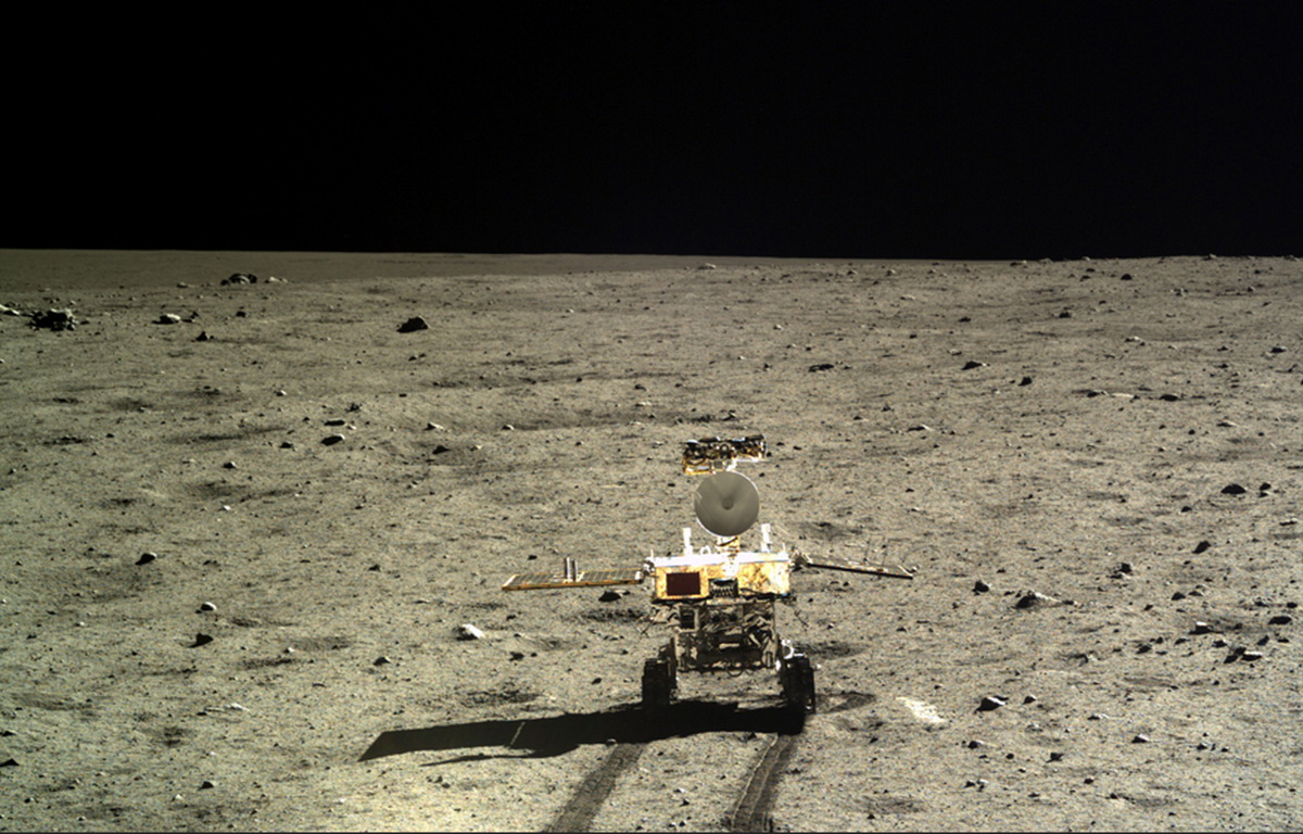 Yutu Rover Rolls Out