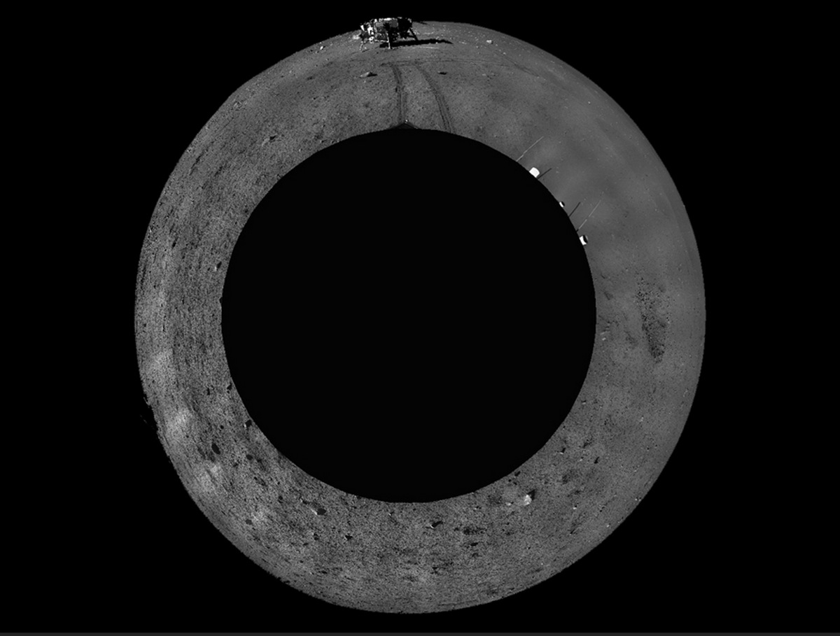 Moon 360-Degree Panorama