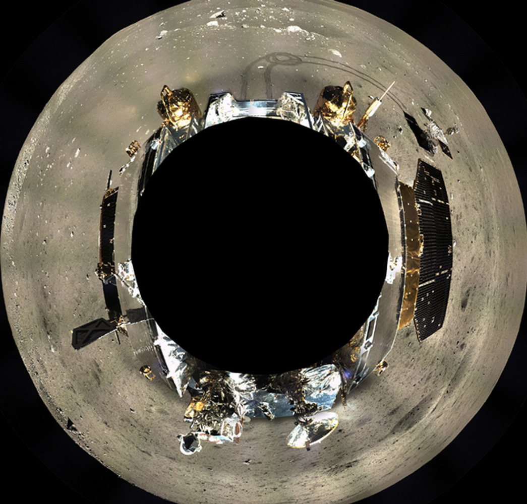Moon 360-Degree Panorama (Color)