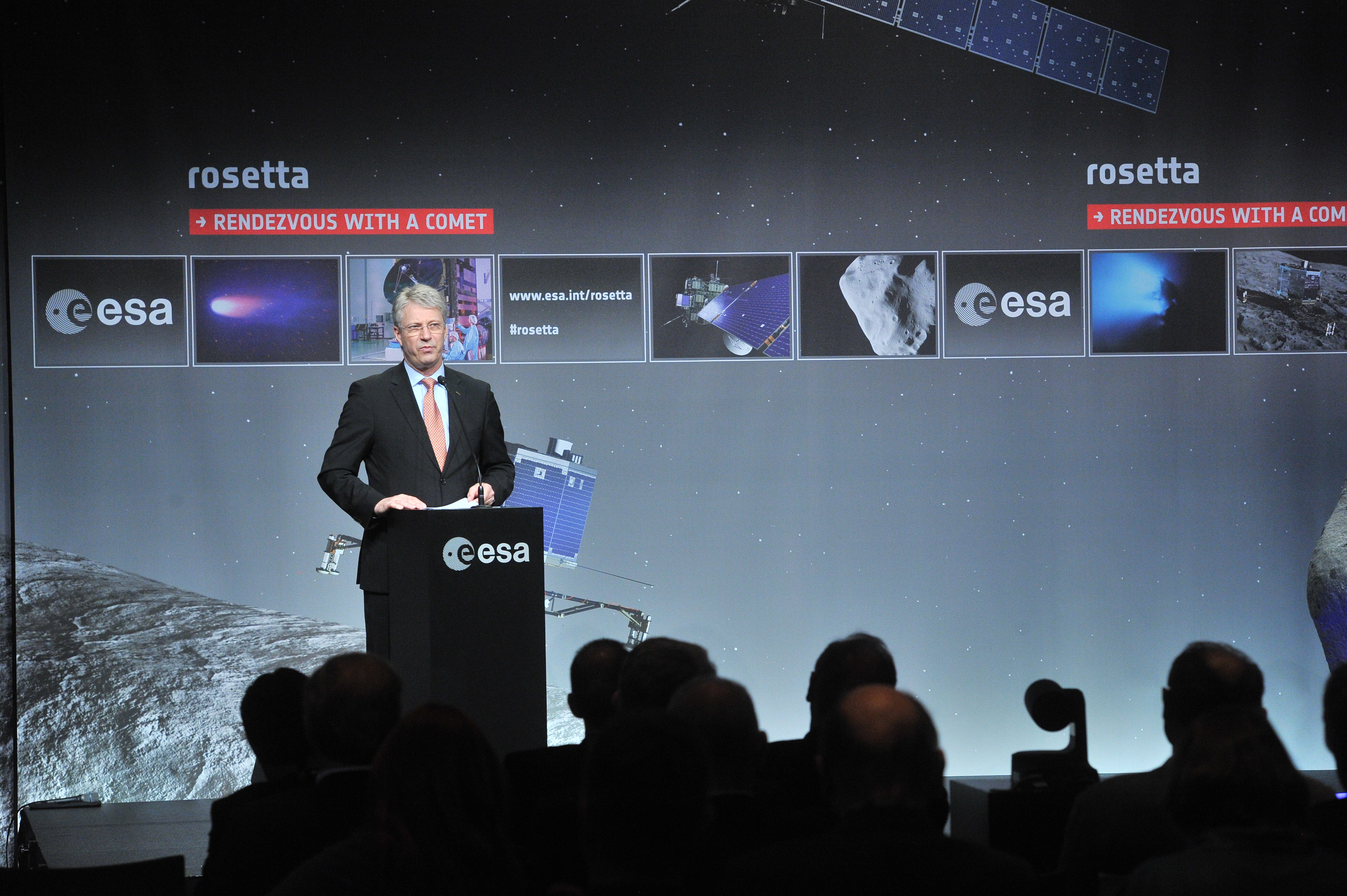 Rosetta Wake Up Day: Thomas Reiter