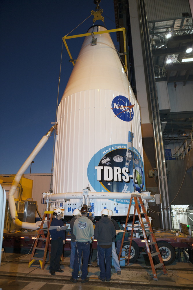 TDRS-L in Half Light