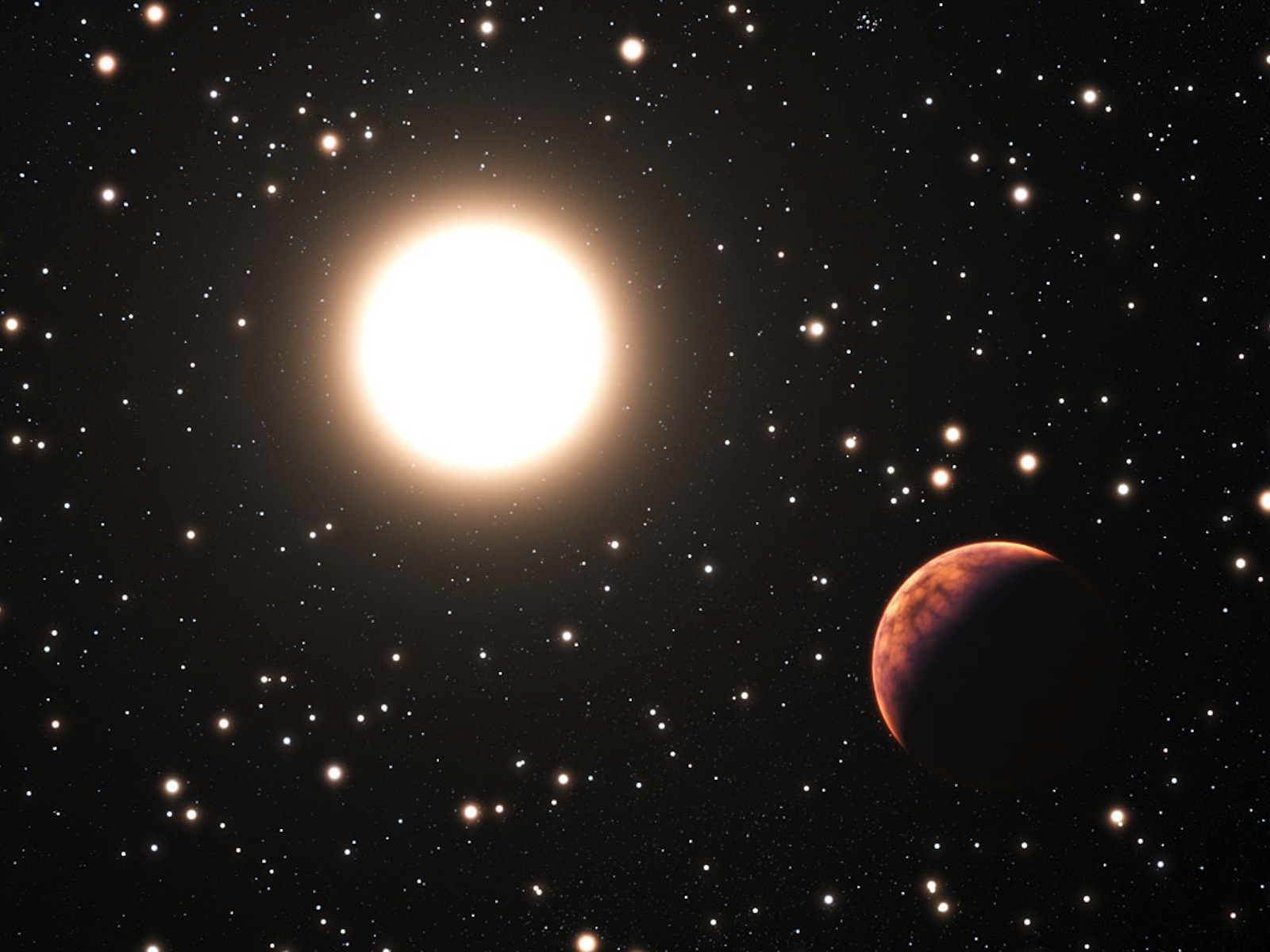 New Planet Discovered in Messier 67 Illustration