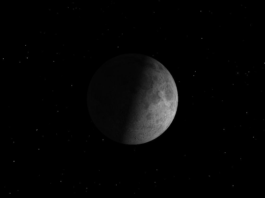 First Quarter Moon, February 2013