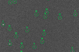 This image shows stars in the night sky as seen from the moon by China's Chang'e 3 lunar lander, which is equipped with a lunar-based optical telescope.