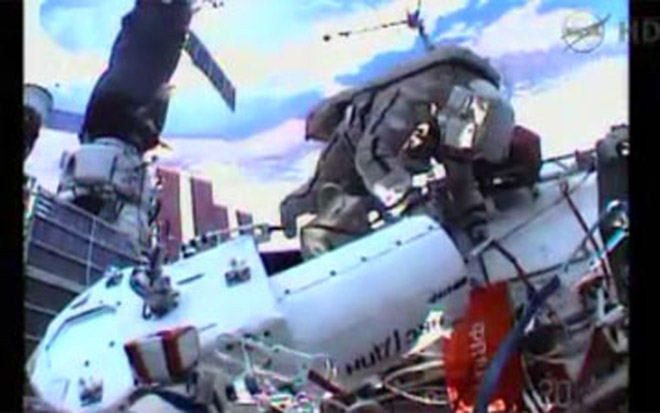 UrtheCast Space Camera Installation Spacewalk: Jan. 27, 2014