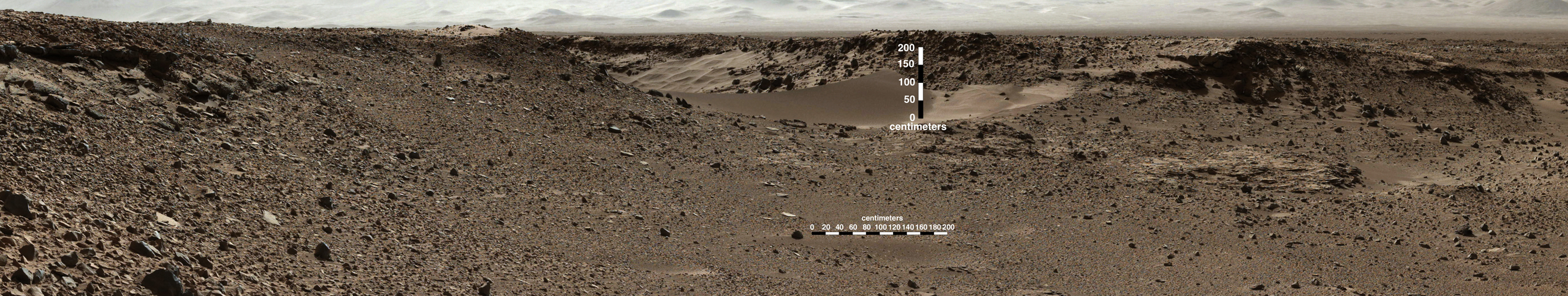 Curiosity Mars Rover Approaches 'Dingo Gap'