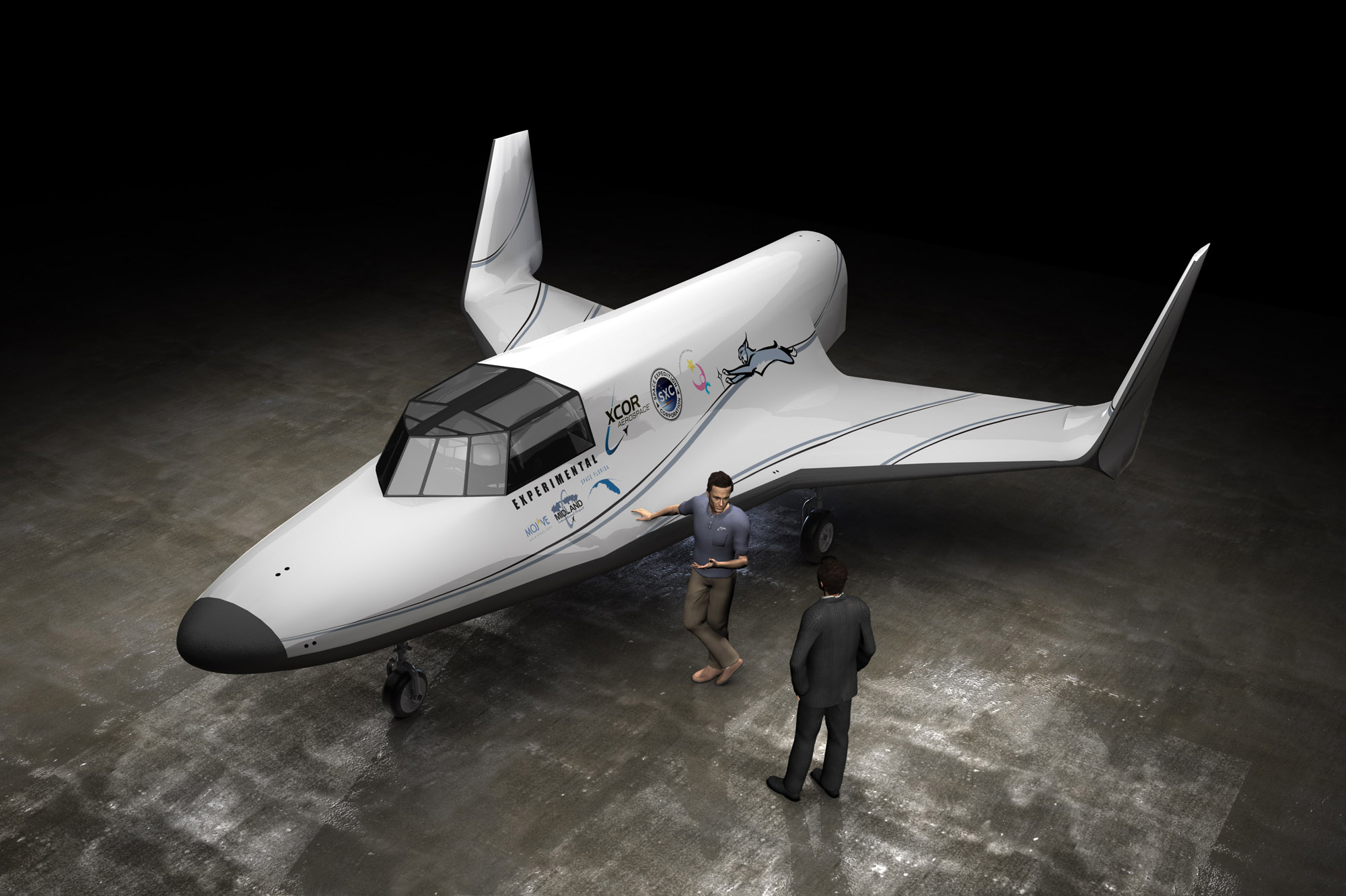 Lynx Space Plane: Artist's View