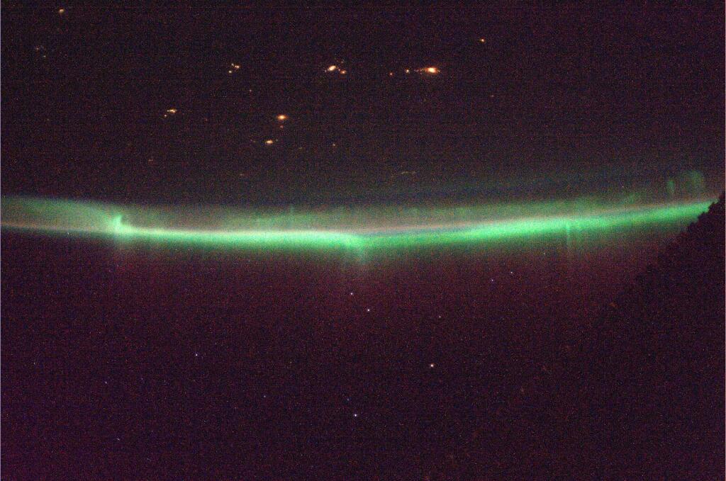 Northern Lights from Space: Koichi Wakata