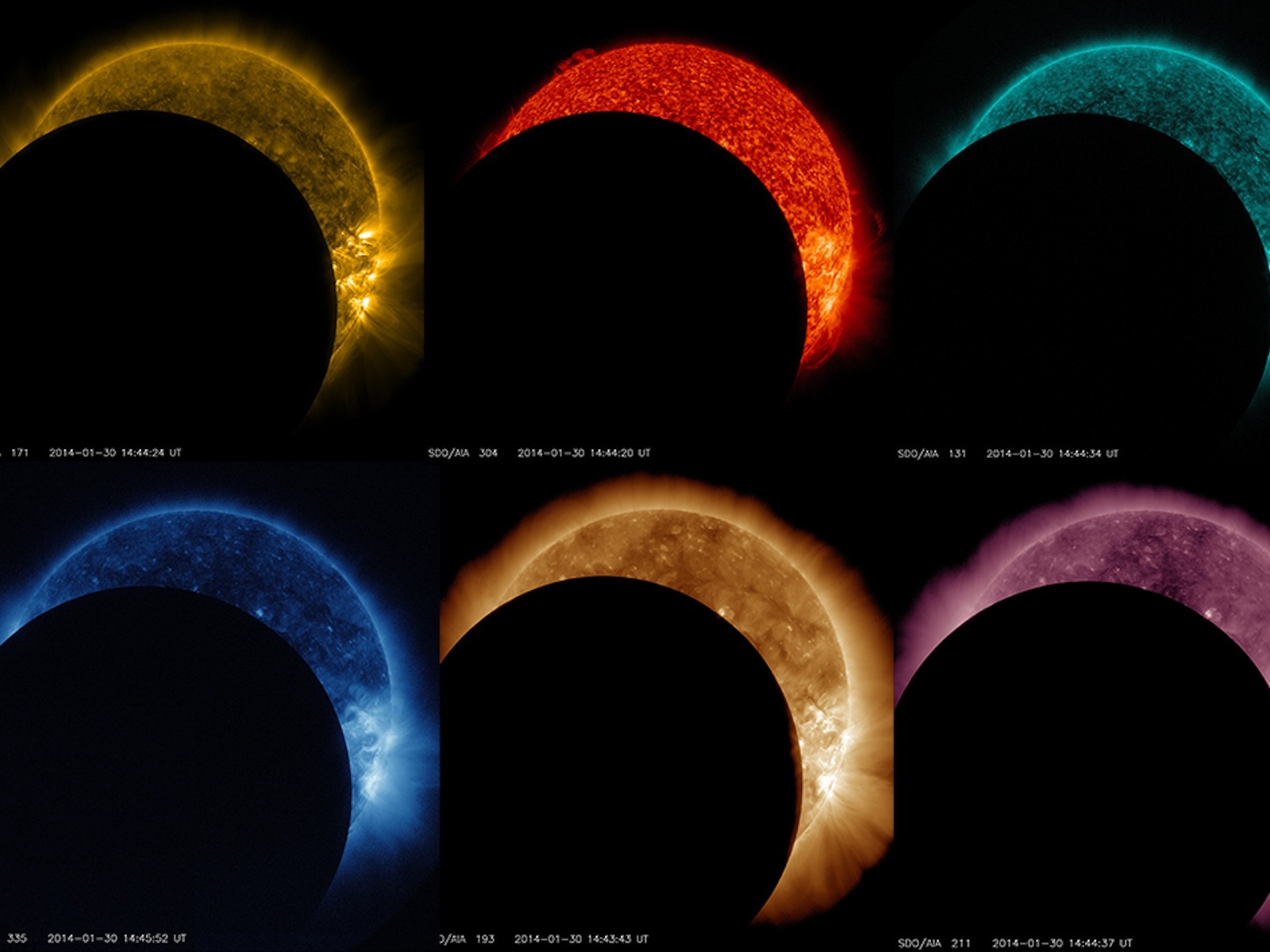 Solar Dynamics Observatory Sees Lunar Transit
