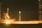 Russia's unmanned Progress 54 spacecraft launched from Baikonur Cosmodrome in Kazakhstan on Feb. 5, 2014, carrying cargo to the International Space Station.