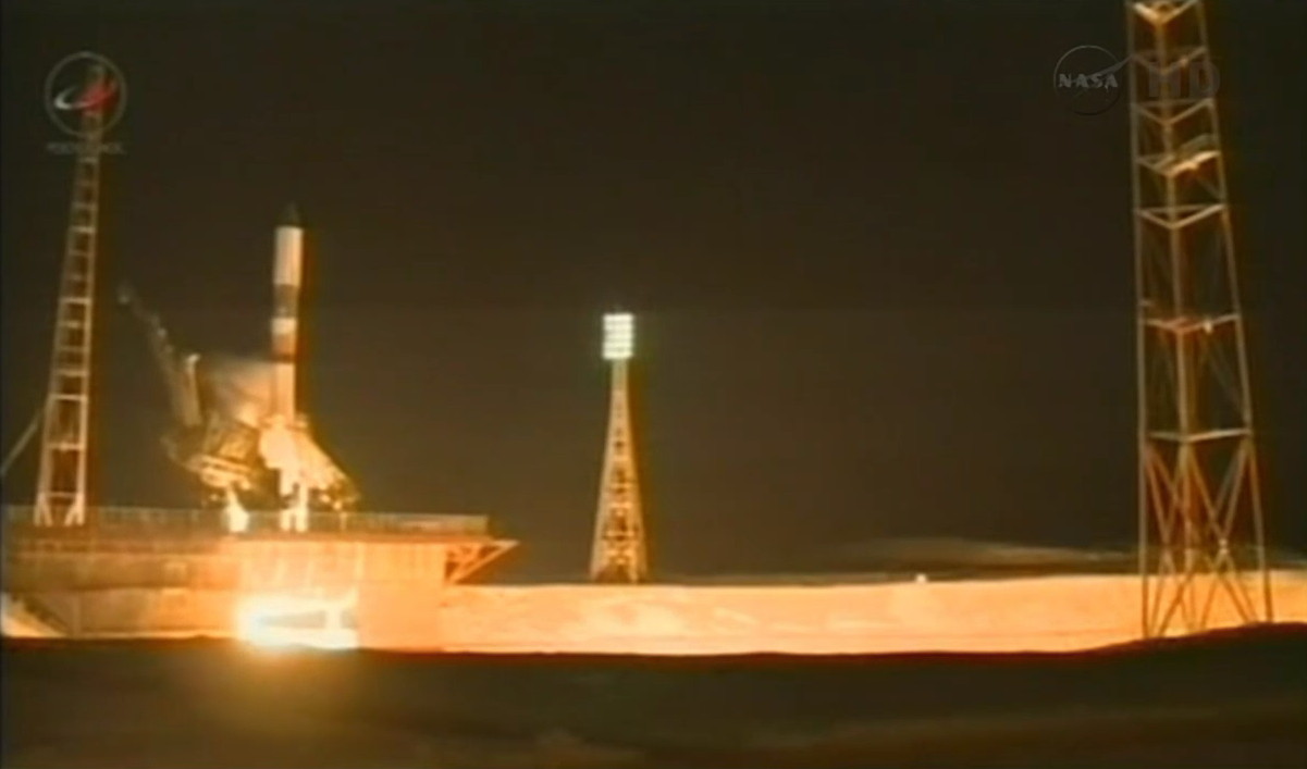 Progress 54 Launch Engine Ignition