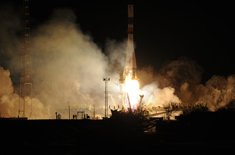 Progress 54 Blasts Off