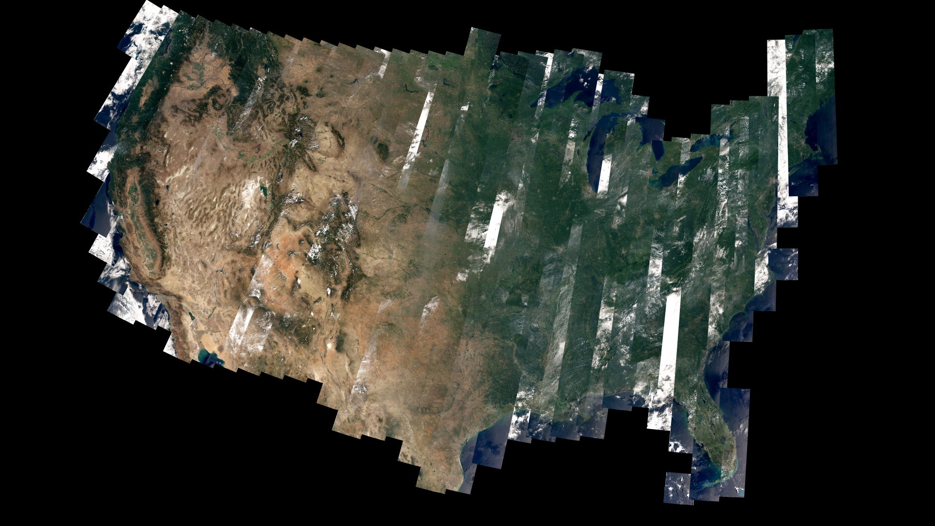 Landsat 8's First Year: Views of United States