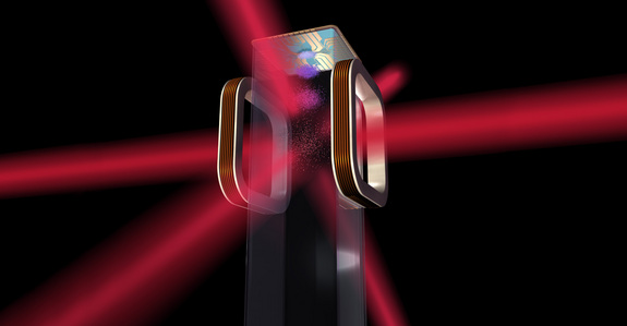NASA's Cold Atom Laboratory utilizes a magnetic trap that confines particles, allowing them to cool to temperatures just barely above absolute zero.