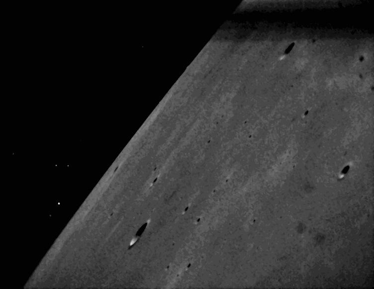 LADEE Star Tracker Images of Lunar Terrain #4