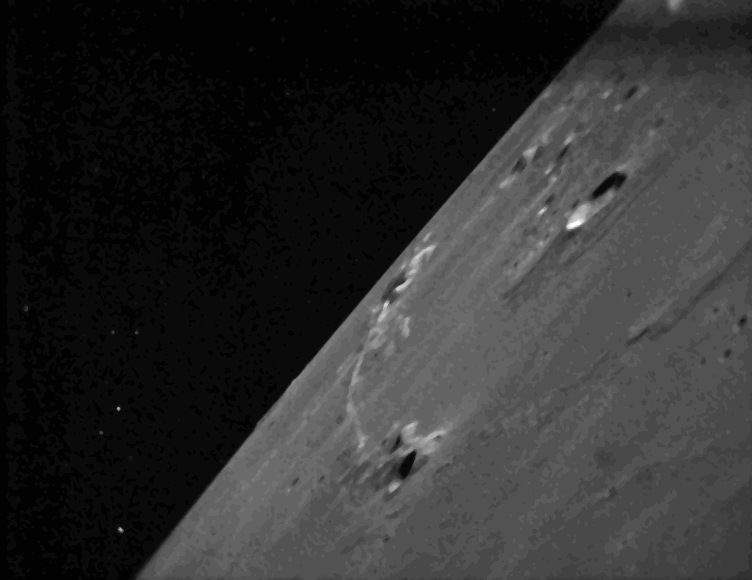 LADEE Star Tracker Images of Lunar Terrain #3
