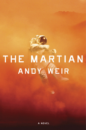 Cover for the novel "The Martian"