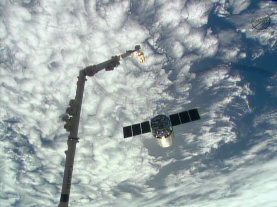 Cygnus Cargo Craft Undocks from ISS