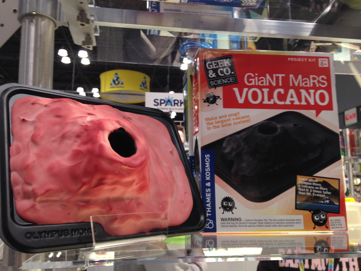Giant Mars Volcano