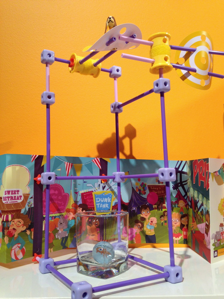 GoldieBlox and the Dunk Tank