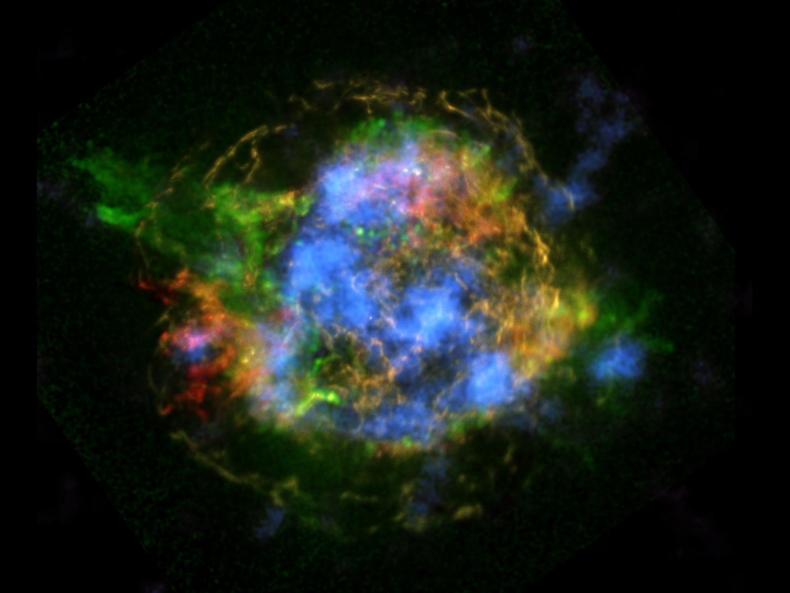 First Map of Radioactivity in Supernova Remnant