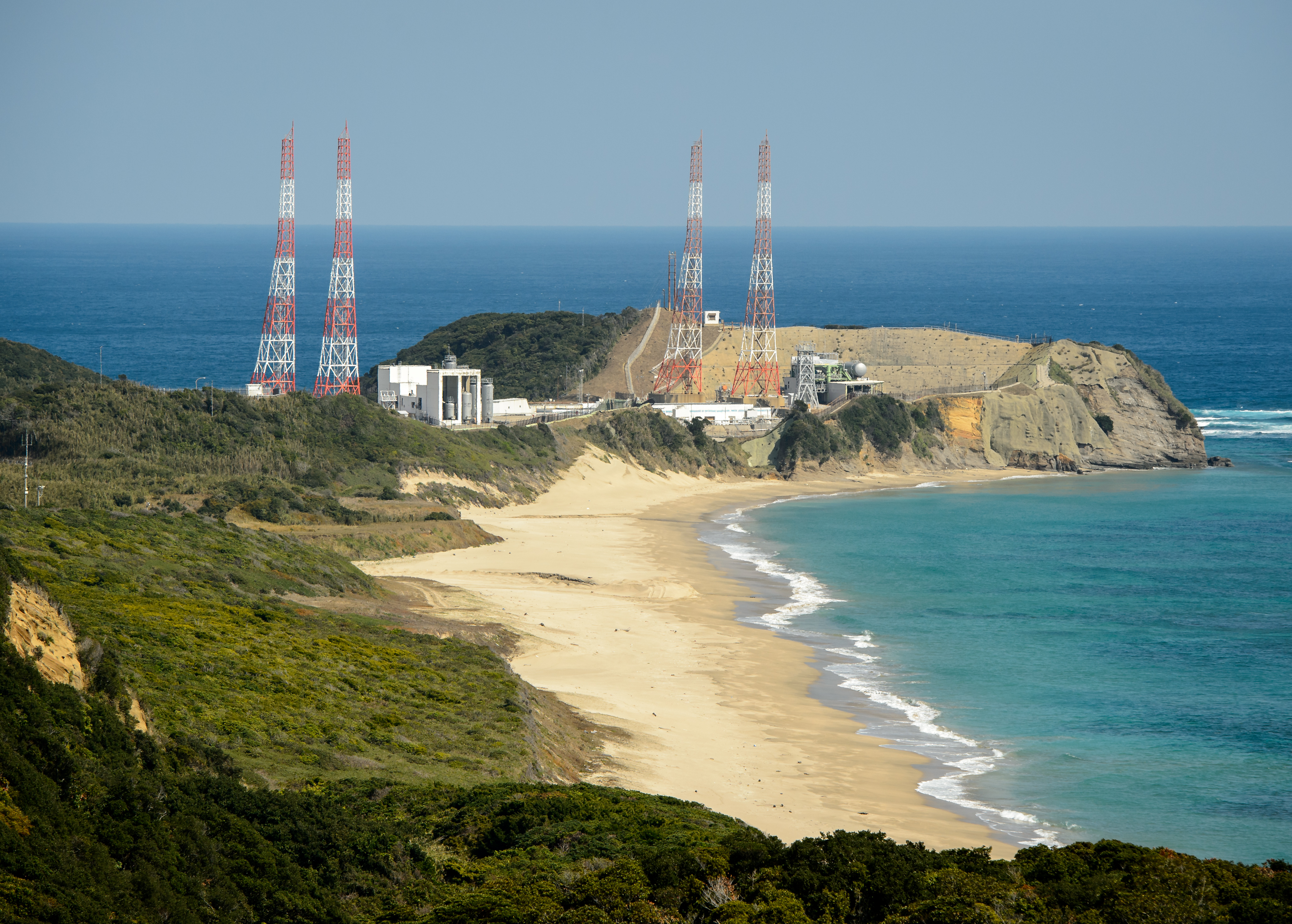 Launch Pads at JAXA Tanegashima Space Center