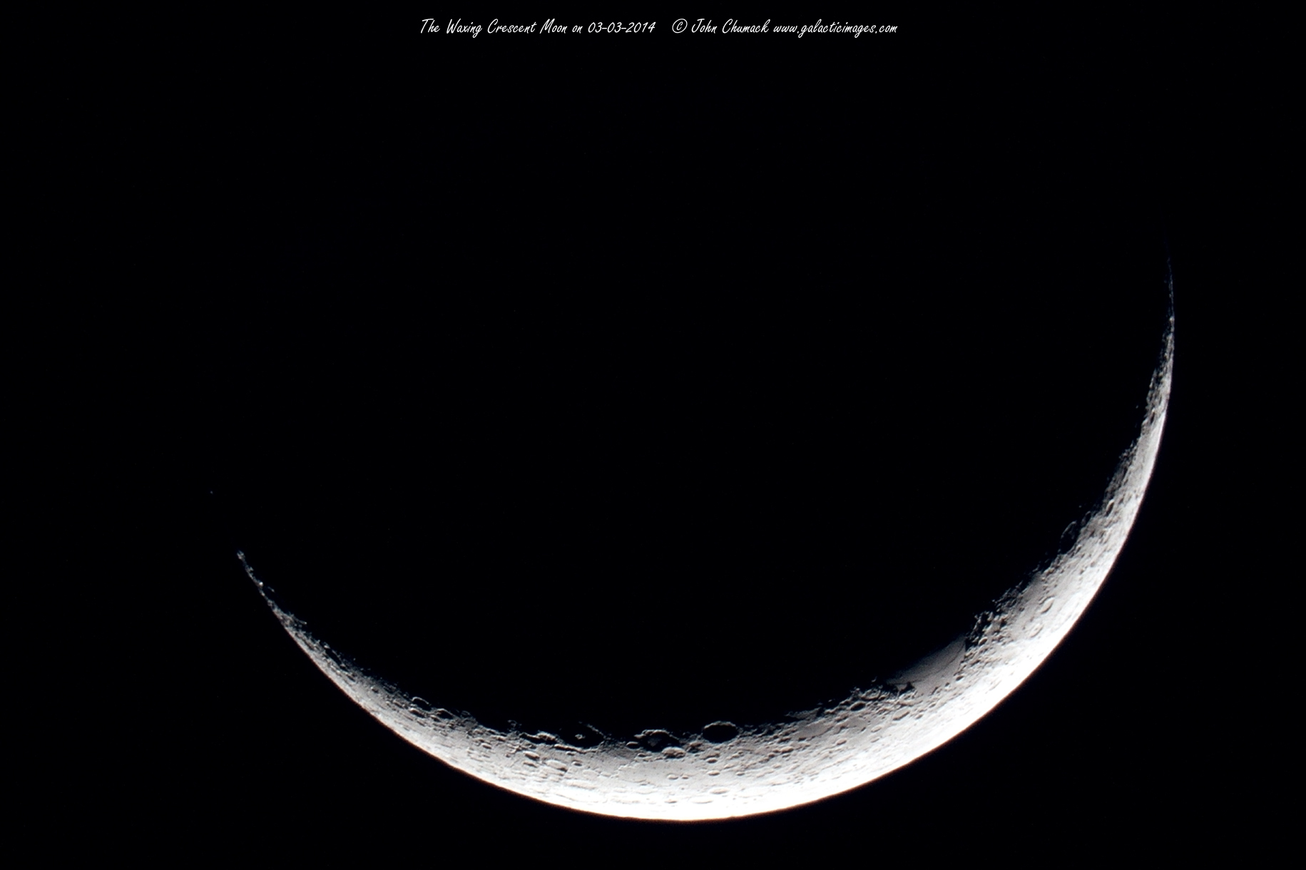 Waxing Crescent Moon