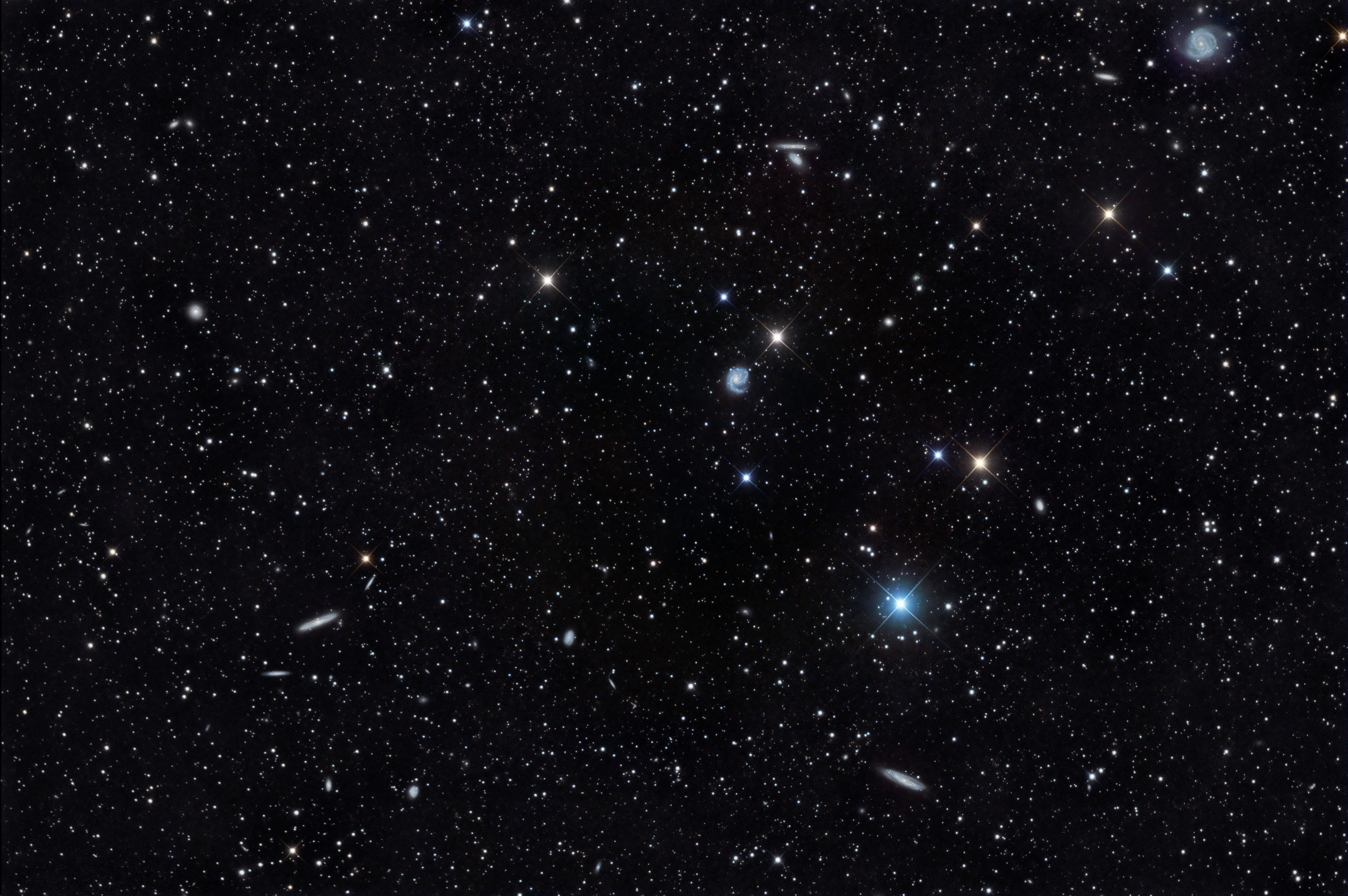 Galaxies in Coma Berencies