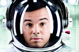 Seth MacFarlane is producing "Cosmos: A Spacetime Odyssey." This photo was featured in GQ magazine in March 2014.